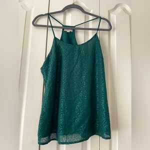 Sparkly cami tank top